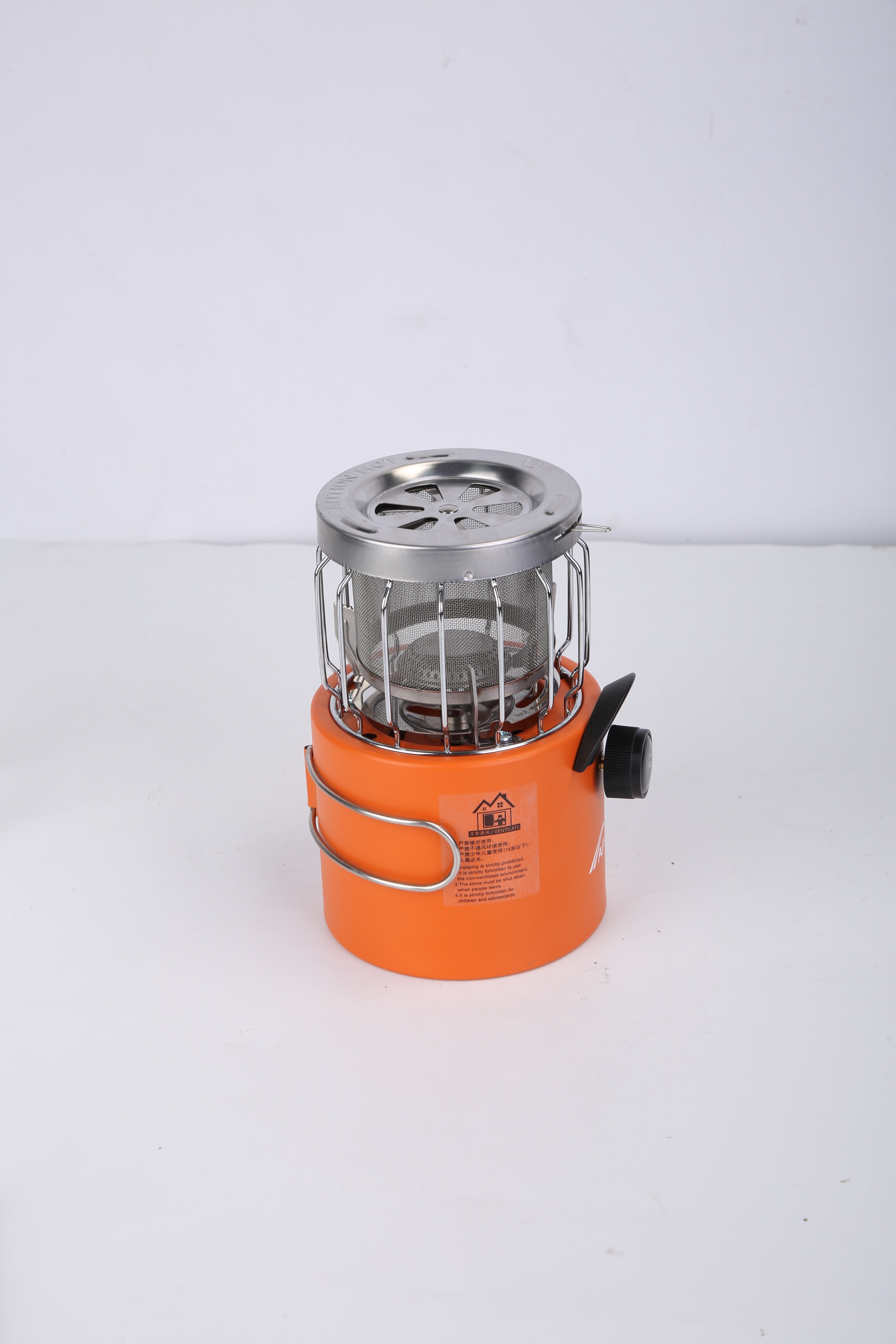 2000W 2 In 1 Camping Stove Tent Heater Outdoor Gas Stove Portable Backpacking Stove With 3 Modes 360 Degree Radiant Heating For Camping Hiking Picnic BBQ